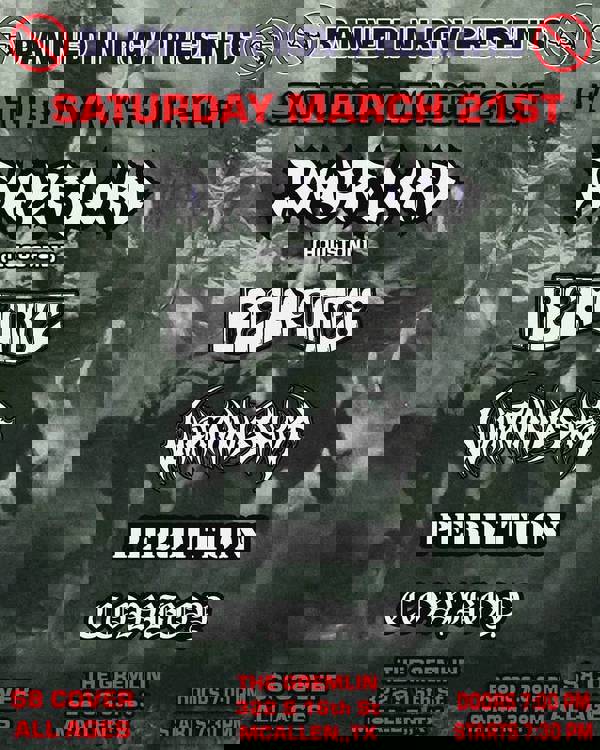 March 21st • TOWER LORD AT THE GREMLIN