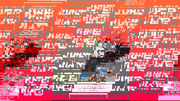 Puppies & Pilates 'Love Island' at University Draft House Town Lake, Saturday,April 11th!🐾✨