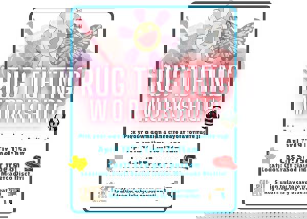 Rug Tufting at Craft Social