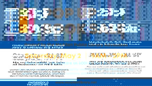 Pop Up Book Sale at McAllen Public Library