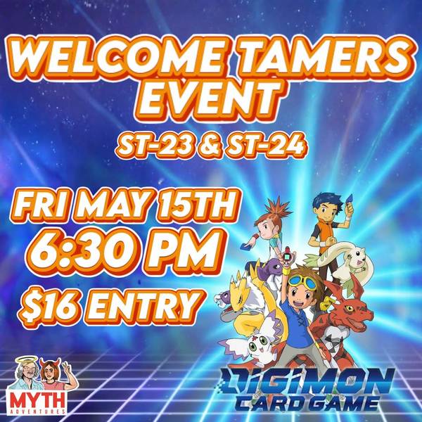Digimon Welcome Tamers Event (ST-23 & ST-24)