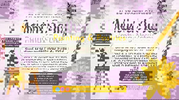 Mother’s Day Painting & Pastries