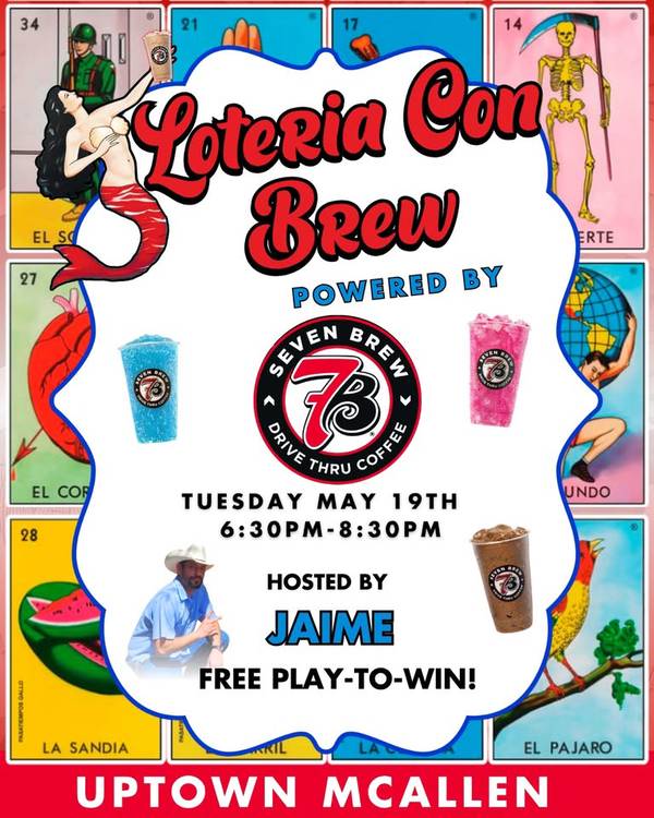7 Brew x Suerte Lotería Night ☕🍀