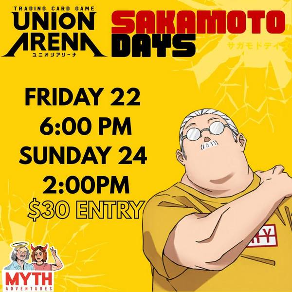 Union Arena Sakamoto Days (UE19BT) Release Event