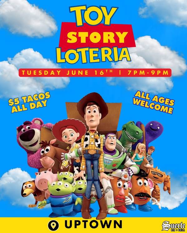 Toy Story Lotería