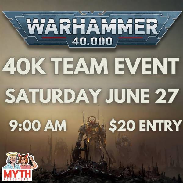 Warhammer 40K Team Event