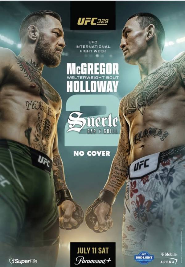 McGregor VS Holloway 