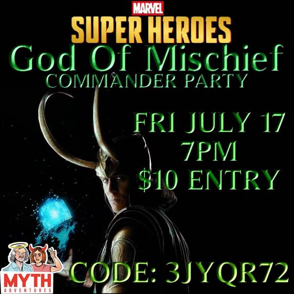 MTG God of Mischief Commander Party