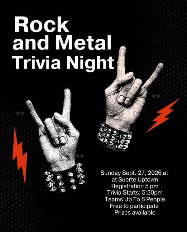 Rock & Metal Trivia Night 