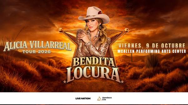 Alicia Villarreal - Bendita Locura Tour 2026