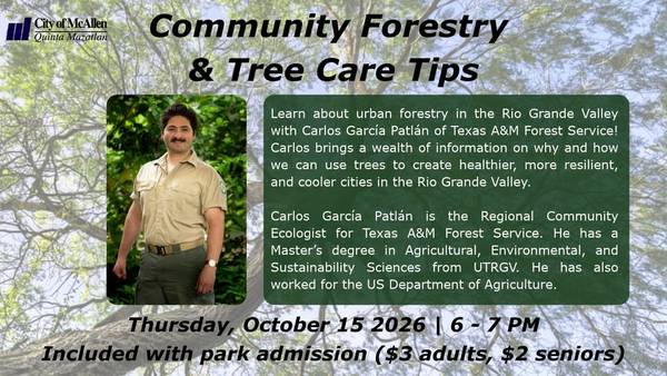 Community Forestry and Tree Care Tips