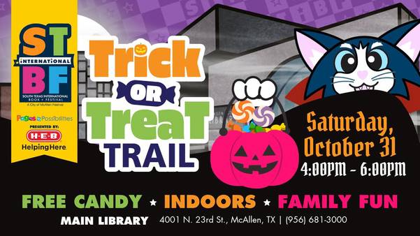 Trick or Treat Trail at McAllen Public Library